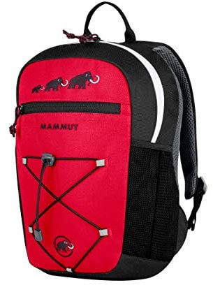 Mammut Kinder First Zip Rucksack, Black/Inferno, 31 x 23 x 22 cm, 8 L