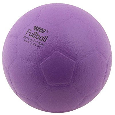 Volley ELE Fußball - Softball - 180 mm - 145 Gramm - Gut springend - Lila