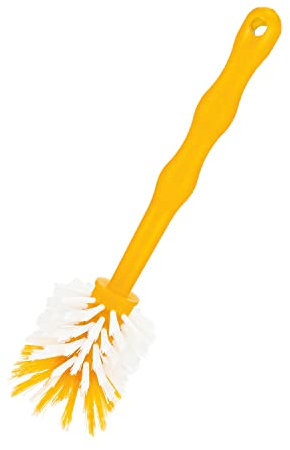 Wundermix - Mixtopf-Spülbürste für deine Küchenmaschine (1 St.) • Reinigungsbürste für Mixtöpfe gängiger Küchenmaschinen • Robuste Bürste mit Nylon-Borsten • Spülbürste (Orange)