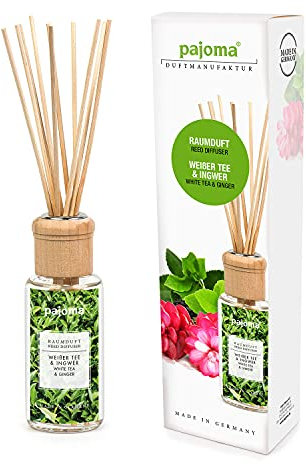 pajoma Raumduft Weißer Tee & Ingwer, 1er Pack (1 x 100 ml) in Geschenkverpackung