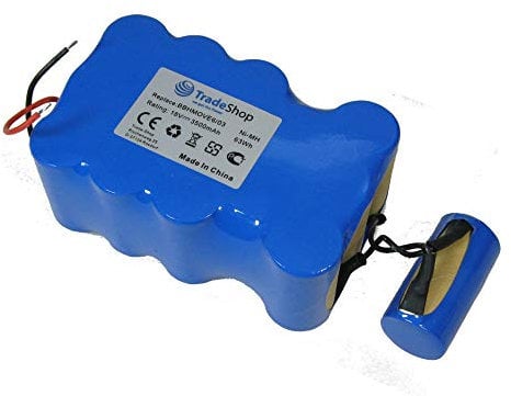 TradeShop Premium Ni-MH Battery, 18 V / 3500 mAh / 63 Wh Replaces Bosch FD9403, 18V/100W+10W for BBHMOVE4 BBHMOVE6, BBHMOVE6/03 Cordless Vacuum Cleaner