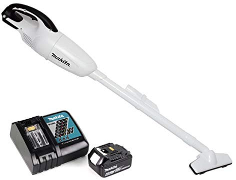 Makita DCL 180 RG1W - Aspiradora con batería (18 V, incluye 1 batería de 6,0 Ah y cargador)