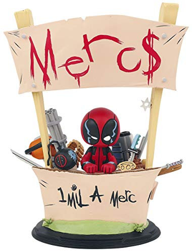 Diamond Select Toys Marvel Animated Deadpool MERC for Hire Statue