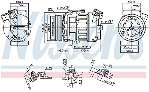 NISSENS 890656 - Compresor de aire acondicionado
