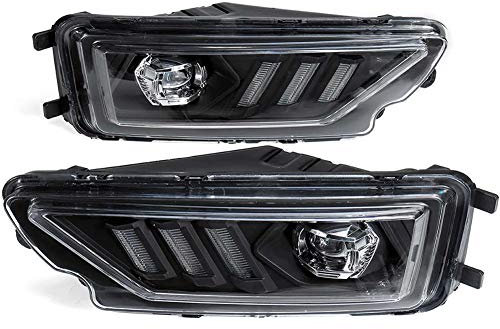 WPFC Frontstoßstange Nebelscheinwerfer Blinker-Leuchtmittel LED Tagfahrlicht Tagfahrlicht Für VW Amarok Pickup 2016+