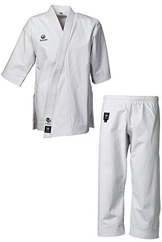 Tokaido Unisex – Erwachsene Kata Master Karateanzug, weiß, 185