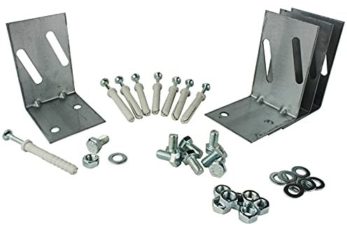 VONLIS Türpfosten Set Türwinkel Winkel Trockenbau CW/UA Profil Türverbinder 75 mm