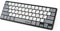 SurnQiee Bluetooth Tastatur mit 64 Tasten 60% kompakte tragbare kabellose Tastatur, kompatibel mit MacBook, iMac, iPhone und iPad (Schwarz)