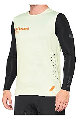 100% MTB WEAR Unisex R-core Concept Jersey Yellow Md T-Shirt, grau, L