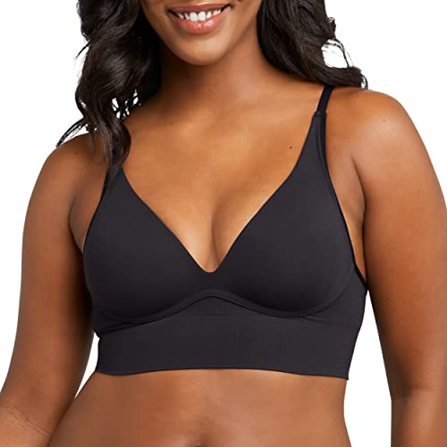 Maidenform Women's Seamless Lift Bralette, Wireless Long-Line Convertible Tank-Style Bralette
