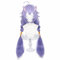 Anime Cosplay Wig for Game Honkai Star Rail Cosplay Wig Long Purple Red Hair for Girls and Women with Free Wig Cap (Bailu)