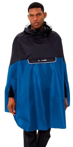 VAUDE Unisex Covero Ii Poncho, Dark Sea/black, XL EU