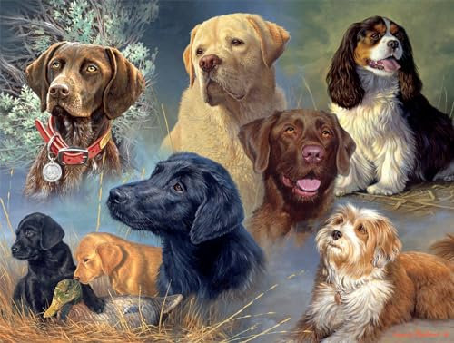 Buffalo Games - James Hautman - Treasured Friends - 750-teiliges Puzzle für Erwachsene - Herausforderndes Puzzle perfekt für Spieleabende - Fertige Größe ist 24,00 x 18,00 cm