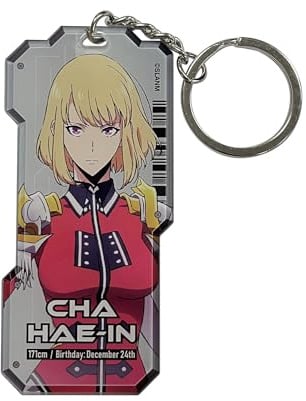 Great Eastern Entertainment Solo Leveling – Cha Hae-In Acryl-Schlüsselanhänger, Mehrfarbig/Meereswellen (Ocean Tides), Einheitsgröße