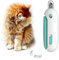 MEIION Adjustable Cat Claw Cutter - Cat Nail Clippers Anti Splash with Nail File Safe and Precise Claw Trimmer for Cats, Ergonomic Design, Stress-free Claw Cutting
