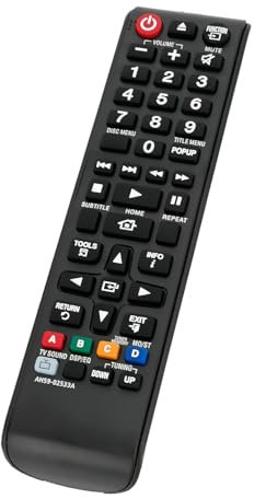 AH59-02533A AH59-02533B AH59-02530A Replaced Remote Control -ALLIMITY- Fit for Samsung Blu-ray Player DVD Theater System AH59-02533A Remote Control HT-J5500 HT-J4550 HT-J4530