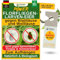 GREEN GUARDIA Power Florfliegenlarven-Eier gegen Blattläuse, Spinnmilben, Thripse & Co. - 5x Karten zum einfachen Aufhängen - starke Wirkung bei Gemüse-, Cannab.- & Zierpflanzen