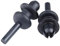 GLILAR Halteband Hutablage Kompatibel Mit Peugeot 208 I II 205 206 306 2012 2022 2023 Hinterer Kofferraum Kofferraum Hutablage Kordel Schnur Clip Montagehaken Halterung 699218(2Pcs)