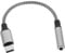 iplusmile Adaptateur Audio Casque Écouteurs Adaptateur USB vers Prise Audio Ampli Casque Accessoires De Guitare Coupleur USB Rallonge Électrique Cordon Auxiliaire Noir Alliage D'aluminium