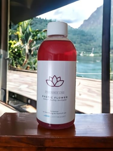 LUFTMAXX fragrance line Exotic Flower Duftstoff AKTION 3 Produkte kaufen -1x smart Pump Flasche gratis für Lufterfrischer, Bowl,Water Air Fresherner Blow, Kugel,Raumduft Ball,