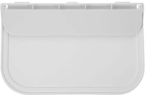 jojofuny Wandmontage Klappregal Faltbar 30X20X2cm Weiß Kunststoffplatte für Küche Bad und Büro zur Aufbewahrung von Handtüchern und Seife