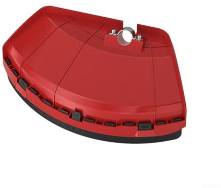 Eater Guard Block per tosaerba, copertura per spazzola, resistente all'abrasione, sicurezza per la manutenzione dell'erba da giardino, rosso (grande)