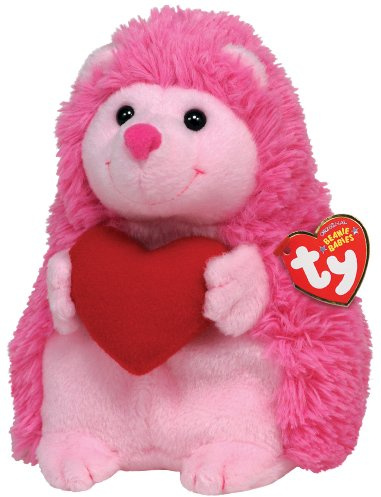 Ty Smitten Beanie Igel rosa Plüschtier 15 cm