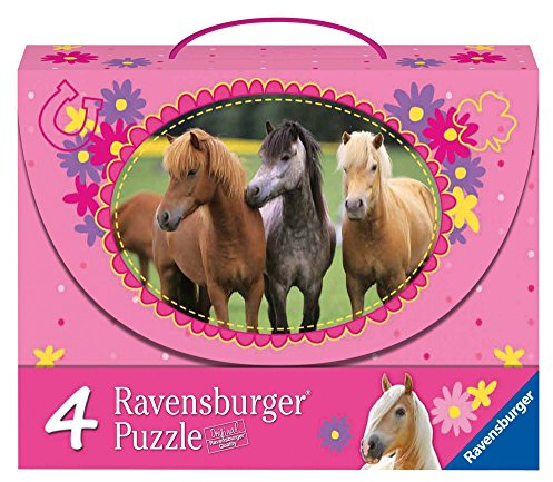 Wunderschöne Pferde (Kinderpuzzle), Puzzlekoffer