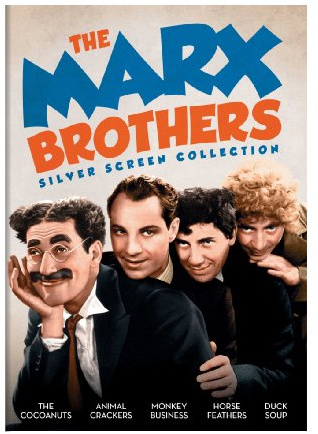 The Marx Brothers Silver Screen Collection (The Cocoanuts / Animal Crackers / Monkey Business / Horse Feathers / Duck Soup) [DVD]