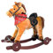 Tachan - Caballo Balancín con ruedas, marrón (Tachan 7272021W)