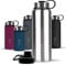 720°DGREE Bouteille Isotherme noLimit – 950ml | Gourde en Acier Inoxydable d'eau, thé, café, jus, Boisson Chaud ou Froid | Premium de Isolée sous Vide + Gratis Sport Couvercle