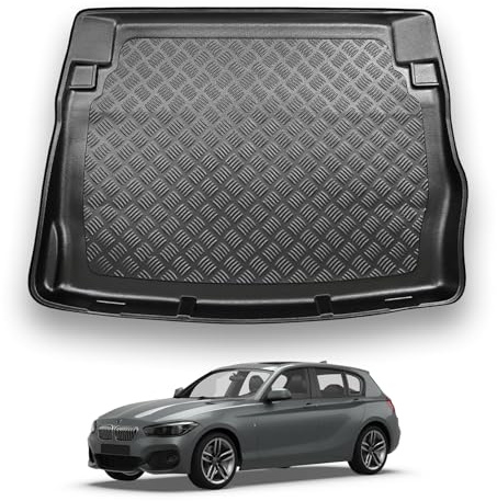 NOMAD Boot Liner for BMW 1 Series (2011-2019) Tailored Protector | Waterproof Tray Raised Edges Accessory Boot Mat Easy Install Pet Friendly All-Weather Custom Fit Trunk Mat Cargo Floor Liner