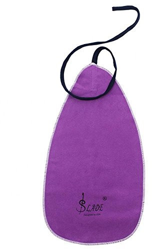 Dilwe Saxophon Putztuch, aus Künstliche Deerskin Velvet Saxophon Hals Klarinette Flute Pull Reinigungstuch Geeignet für alle Präzisionsmusikinstrumente