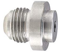 OTOTEC 1,98 cm an-6 adattatori per raccordi carburante maschio in alluminio da saldare su base rotonda su tappo tubo radiatore olio serbatoio cella