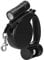 Pssopp 3 in 1 Retractable Dog Lead Extendable Dog Lead Pet Training Rope Leash with LED Light & Waste Bag Dispenser for Night Walking Running Training