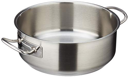 LACOR 8414271026126 Cacerola sin Tapa, 32 cm, Stainless Steel