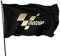 MYGED MotoGP-Logo Benutzerdefinierte leichte Flagge 3x5 Ft, einseitige Gartenflaggen für den Innen- und Außenbereich UV-geschützt