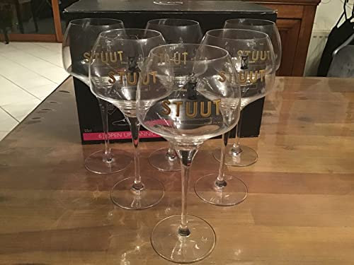Biere Lot de 6 verres à STUUT 25cl 33cl verre neuf