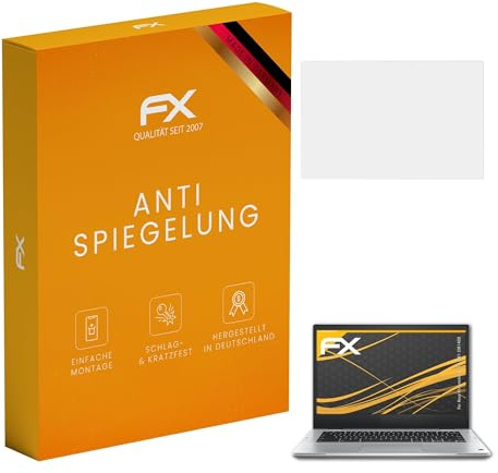 atFoliX Displayfolie kompatibel mit Asus Chromebook Flip CM1 CM1400 Schutzfolie, entspiegelnde und stoßdämpfende FX Folie (2X)
