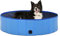 smallrun Piscina Plegable para Perros Gatos Bañera Portátil para Mascotas Plegable PVC Antideslizante y Resistente (120 * 30CM-Azul)