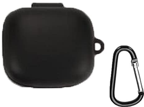 YHFZR Compatible para Funda JBL Live Pro 2 TWS, Cute Case con Correa de Anillo Funda Protectora de Silicona para JBL Live Pro 2 TWS, Negro