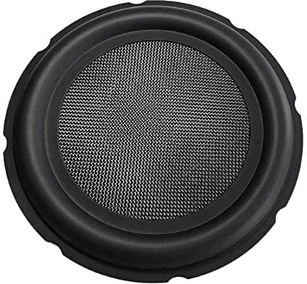 OWLEEN Sostituzione di gomma ausiliaria del subwoofer del piatto di vibrazione del radiatore passivo 'altoparlante a 8 pollici
