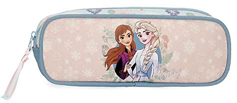 Disney Frozen Own your destiny Blaues Federmäppchen 22x7x3 cm Polyester