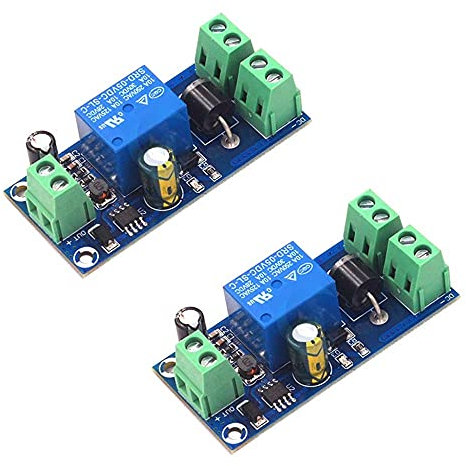 RAKSTORE USV-Board-Power-Off-Schutzmodul, automatische Umschaltung, USV-Notabschaltung, Batterie-Stromversorgung, 5 V bis 48 V Steuerplatine, 2 Stück