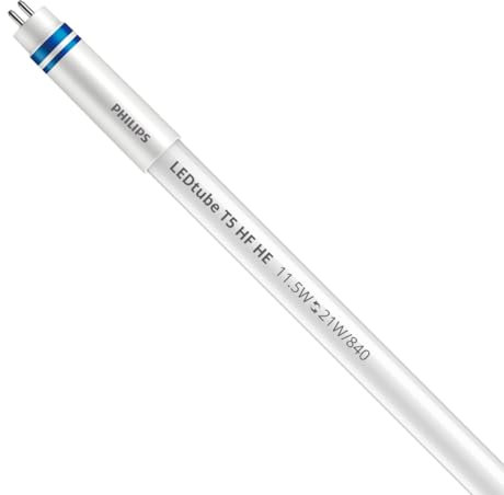 Philips LED Röhre T5 Master Instantfit (HF) High Efficiency 11,5 W 1700 lm – 840 Kaltweiß | 85 cm – dimmbar – entspricht 21 W