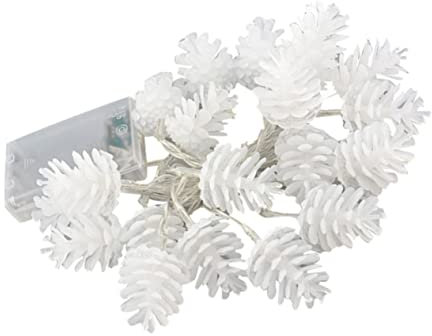 Ciieeo Lichterkette Tannenzapfen Weihnachtsbeleuchtung Tannenzapfen Lampe Dekorative Lichter
