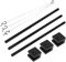 VINTORKY 1 Set Grillständer Backblech Topfgestell Topfhalter Bräter Grillpfanne Haushalt Steakplattenhalterung Grillplattenhalterung Barbecue Grillschalenhalter Grillzubehör