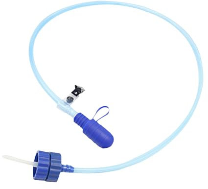 Weiche Trinkflasche - Trinkschlauch Mit Silikon-Saugdüse | Trinkschlauch Für Wasserflaschen | Faltbare Trinkflasche | Lebensmittelechtes Rucksack-Schlauchset Für Die Meisten Wasserflaschen, Bootfahre