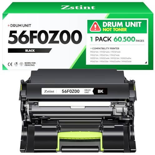 56F0Z00 Bildeinheit Ersatz kompatibel mit Lexmark 56F0Z00 Trommeleinheit MS321 MS421 MS521 MX521 MX522 MS621 MX622 MS622 MX321 MX421 B2338 B2442 B2546 B26500 Laserdrucker MB2338, MB2442, MB2546
