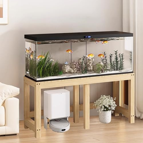 QUEMZAR Aquariumständer, Aquarium Unterschrank Aquarienschrank Starke Tragfähigkeit, für Schildkrötenbecken, Reptilien-terrarium, 150*50*50cm